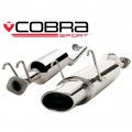 HN15 Cobra Sport Honda Civic Type R (EP3) 2000-06 Cat Back System with Oval Tailpipe